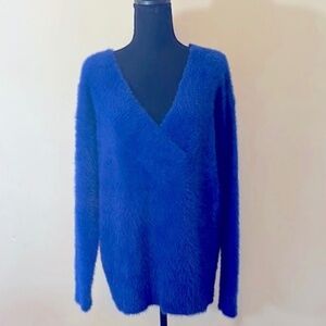 A New Day Blue Angel Hair Sweater
